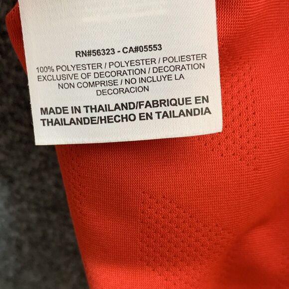 Nike Golf Polo Shirt Men Large Tour Performance Red Short Sleeve Dri Fit - Picture 12 of 12